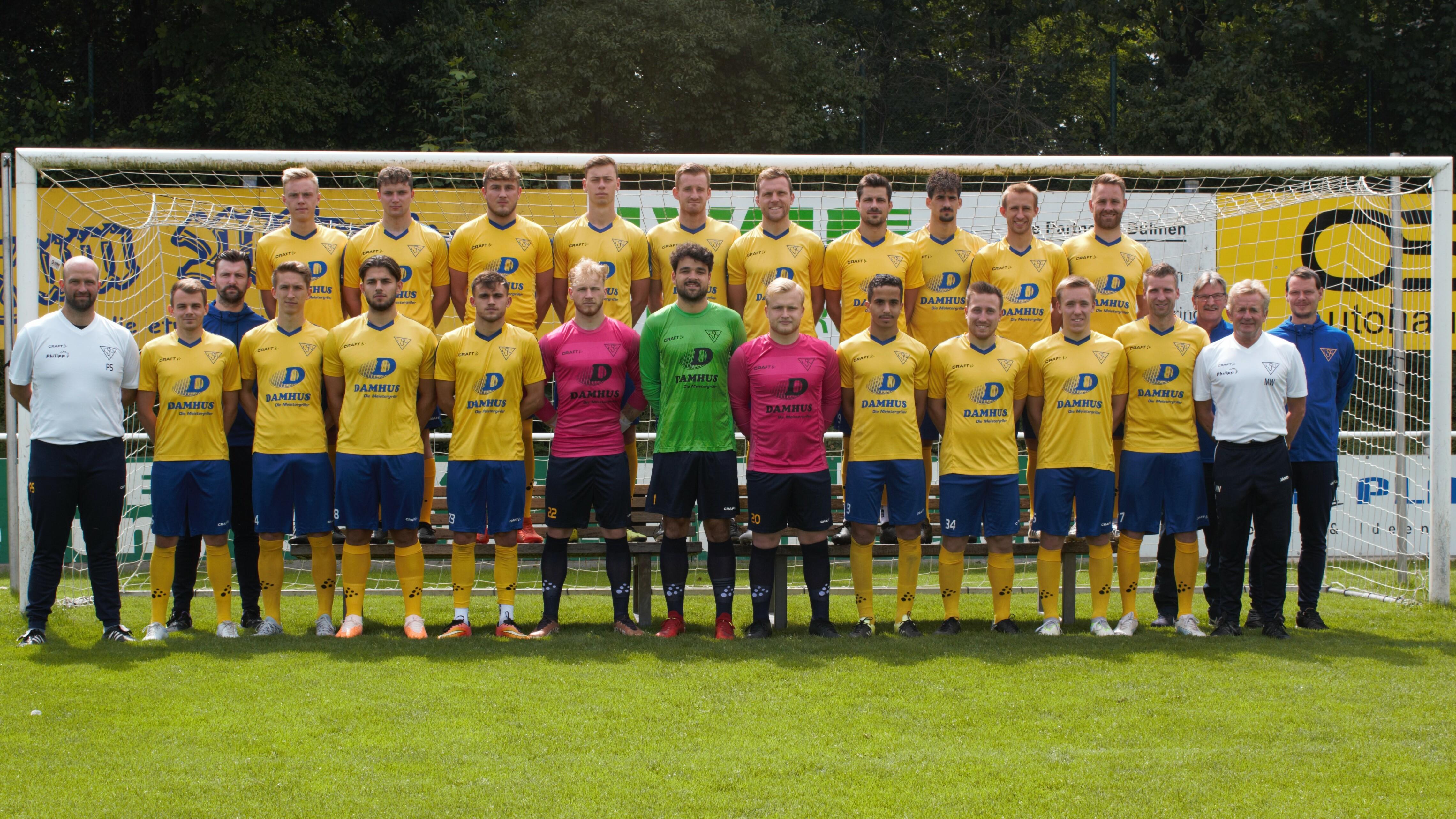 1 Mannschaft Herren Fussball Sport TSG Dülmen e V Der